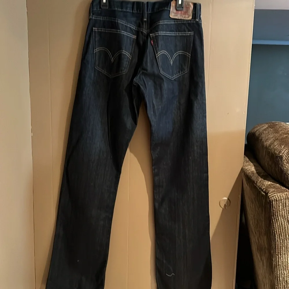 Levi’s Men’s 527 Slim Bootcut Blue Jeans 34 x 36